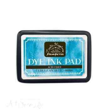 Чернильная подушечка Stamperia DYE INK PAD CERULEAN BLUE