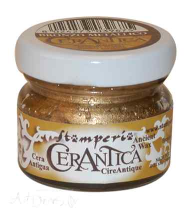 Воск для создания винтажного эффекта Бронза "PATINA ANTICANTE"