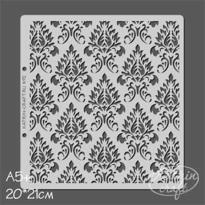 Трафарет "Дамаск №12 фоновый"  