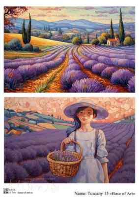 Карта для декупажа А4 TUSCANY 15