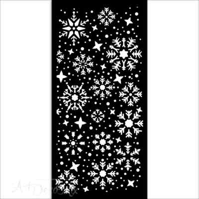 Трафарет "Gear Up For Christmas", 12*25см        