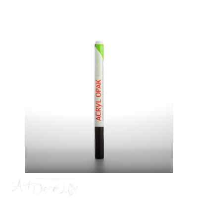 Акриловый маркер Черый DARWI Acryl Opak 1мм