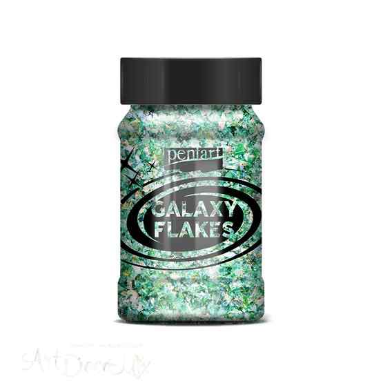 ХЛОПЬЯ GALAXY FLAKES EARTH GREEN, ЗЕЛЕНАЯ ЗЕМЛЯ