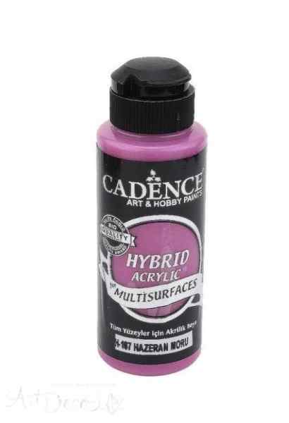 Краска универсальная акриловая Hybrid Acrylic 70 мл, цвет 107 Хазеранский фиолетовый