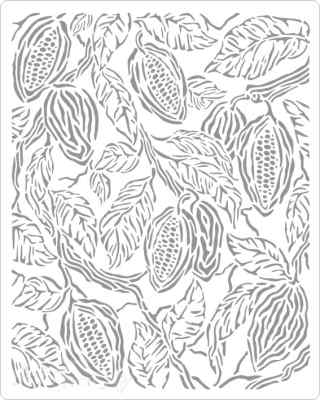 Трафарет "COFFEE & CHOCOLATE ", 20*25см  копия