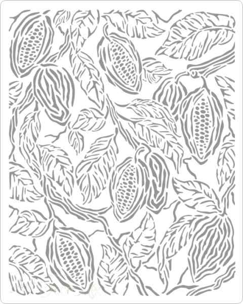 Трафарет "COFFEE & CHOCOLATE ", 20*25см  копия