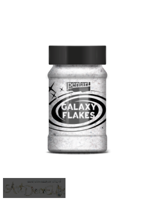 ХЛОПЬЯ GALAXY FLAKES ЛУНА БЕЛАЯ белый цвет