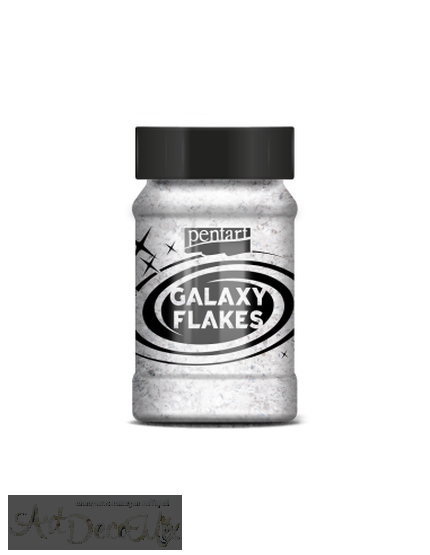 ХЛОПЬЯ GALAXY FLAKES ЛУНА БЕЛАЯ белый цвет