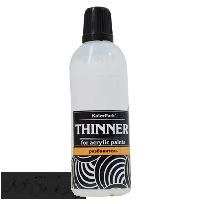 Разбавитель акриловых красок 80мл.