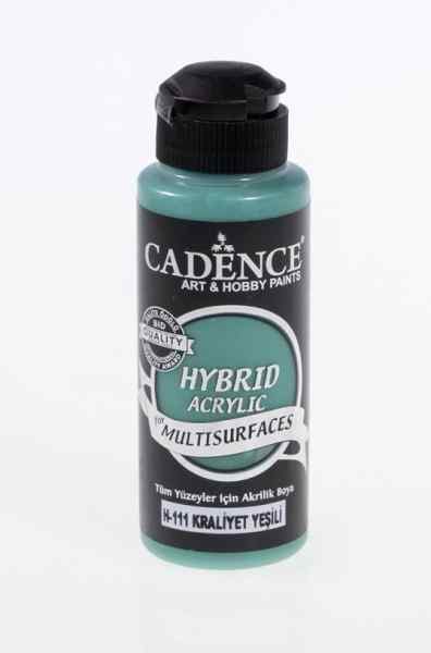 Краска универсальная акриловая Hybrid Acrylic 70 мл, цвет 111 Королевская пальма