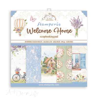НАБОР БУМАГИ ДЛЯ СКРАПБУКИНГА "Welcome Home" 30*30см.   