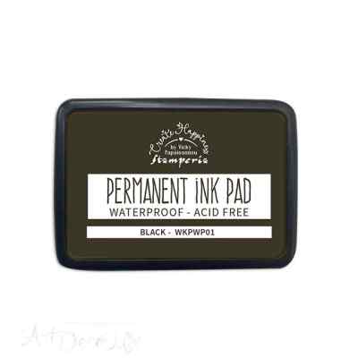 Чернильная подушечка Stamperia PERMANENT INK PAD Black