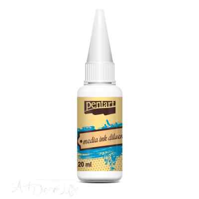 Чернила алкогольные Pentart Media Ink 20 мл прозрачный